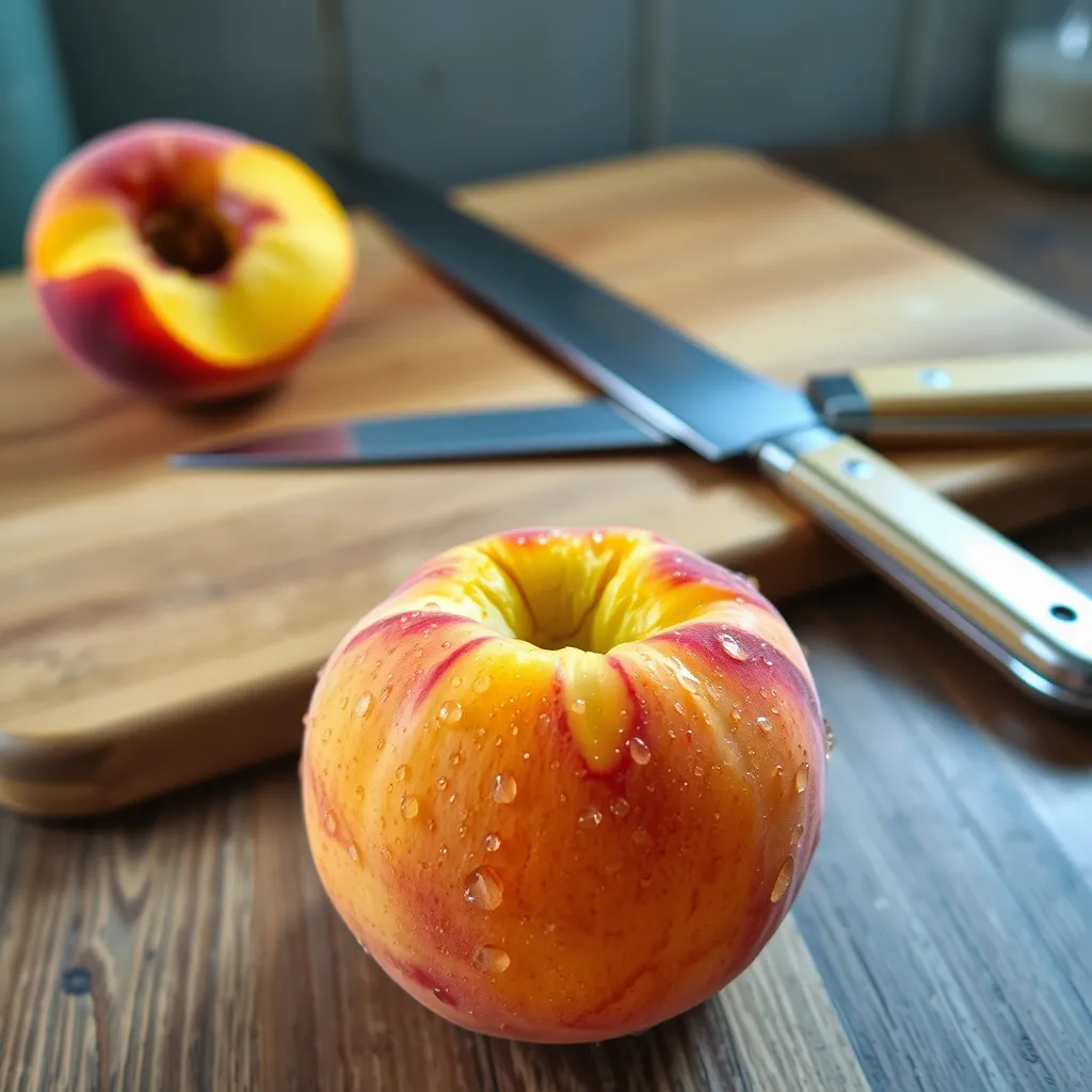 Ile kcal ma brzoskwinia?