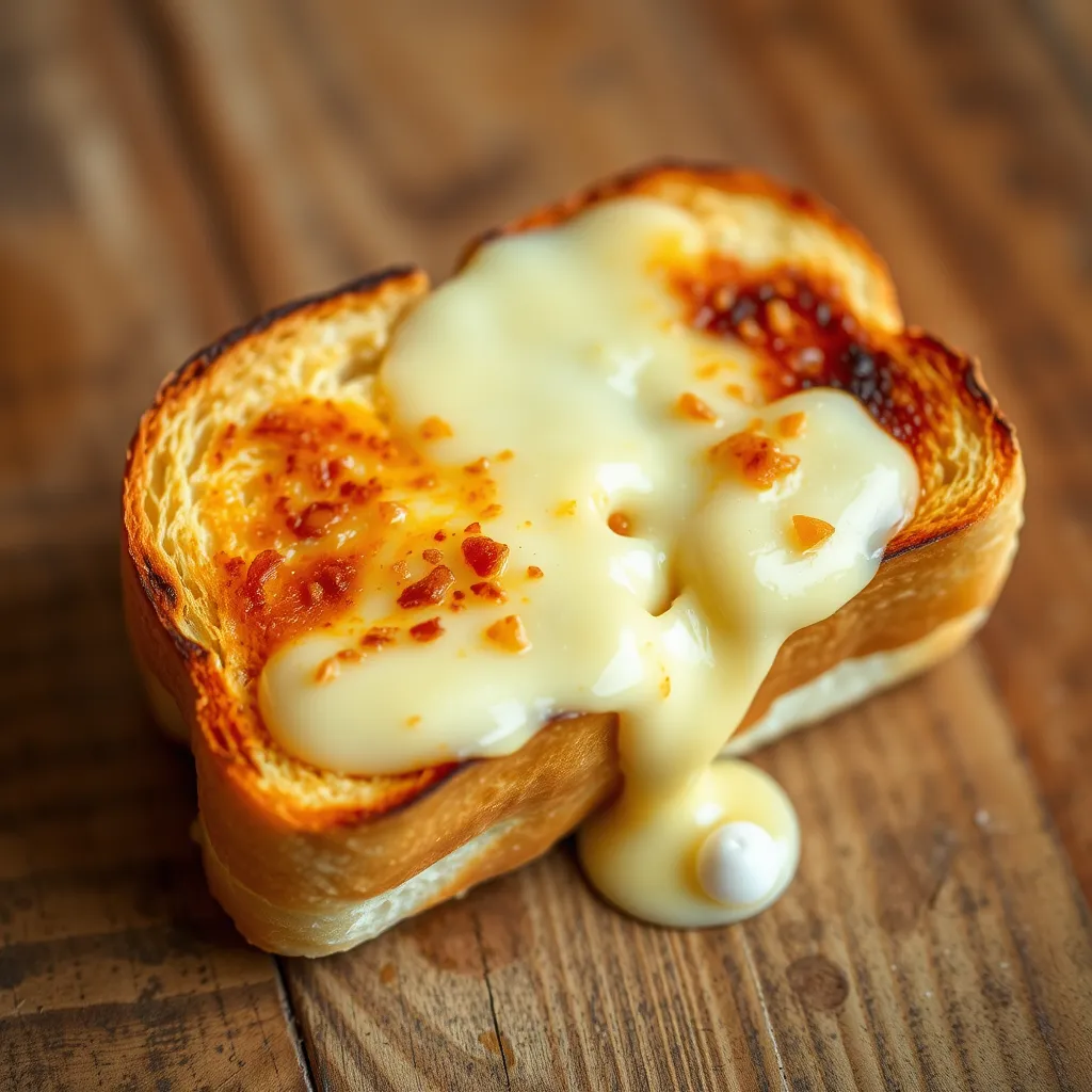 Ile kcal ma tost z serem?