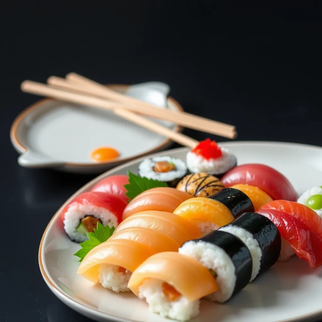 Ile kcal ma sushi?