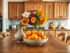 Jaki kolor ścian do brązowych mebli w kuchni? Oto najlepsze propozycje!