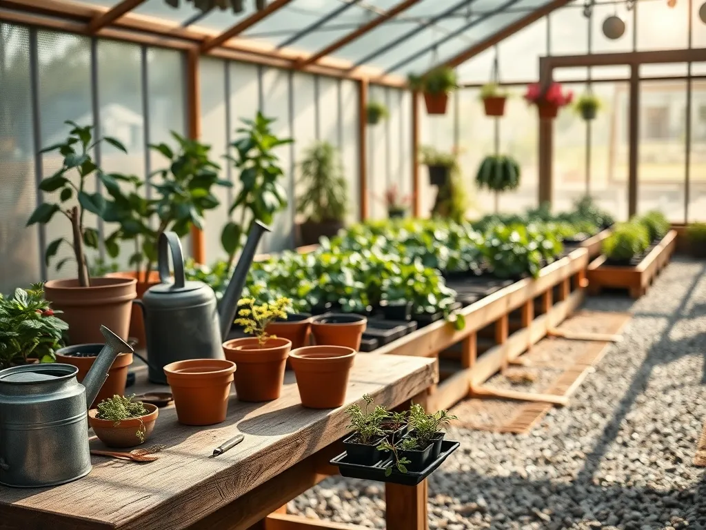 Jak urządzić wnętrze szklarni?